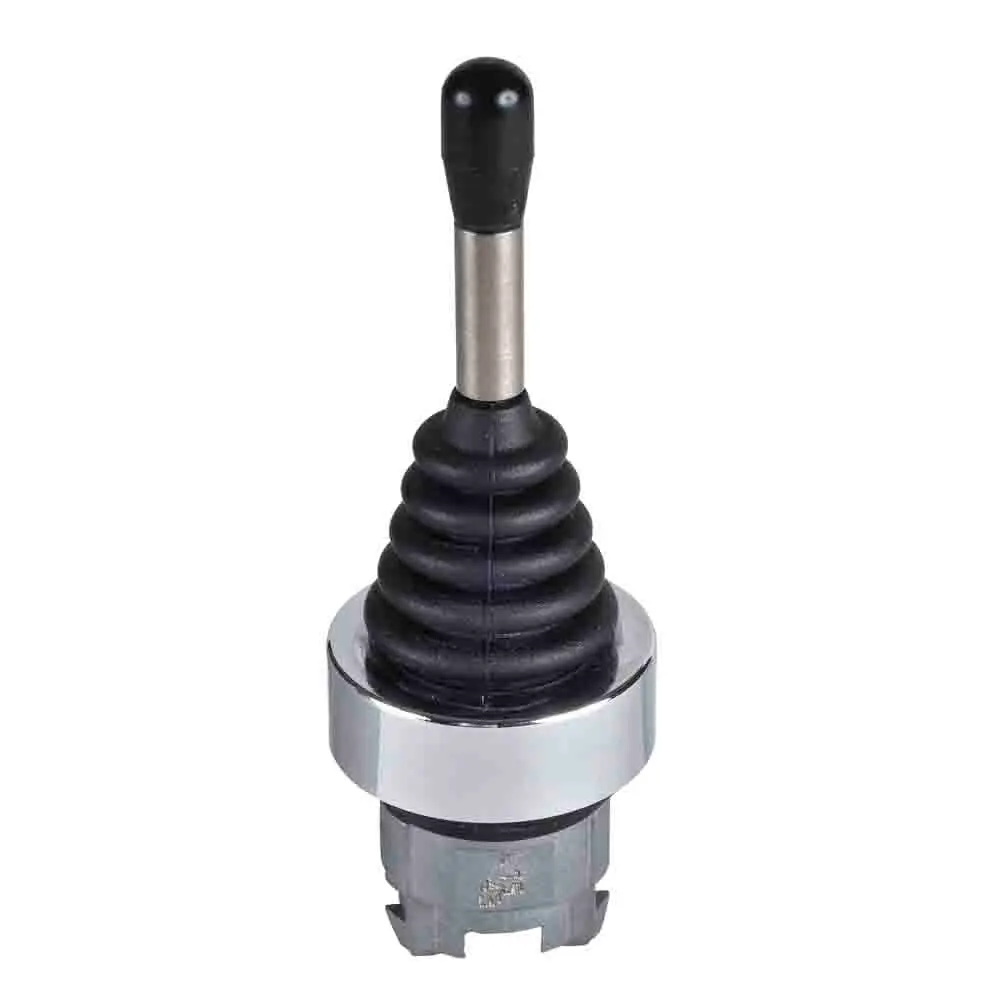Produktfoto 1 von Schneider Electric Harmony XB4 Drucktastenkopf Ø 22 mm, Schwarz Tastend Rund Rund Kunststoff, IP66