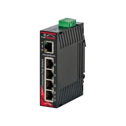 Produktfoto 1 von N-Tron Ethernet-Switch 5-Port Unmanaged Power Over Ethernet