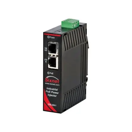 Produktfoto 1 von N-Tron PoE Injektor 24V dc Input / 48V dc Output 1 Port 15.4 W 1 Port 10.67 cm L. 2.57cm B. 82.95 mm T.