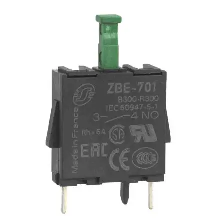 Produktfoto 1 von Schneider Electric Harmony Kontaktblock 1 Schließer 250V Stift