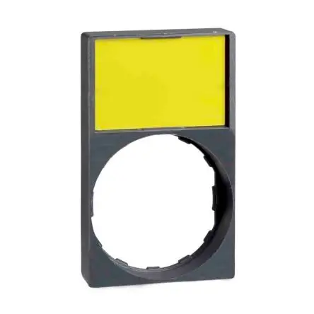 Produktfoto 1 von Schneider Electric Harmony Legende und Legendenhalterung Beschriftungshalter für 22 mm Steuer- oder Signaleinheit mit