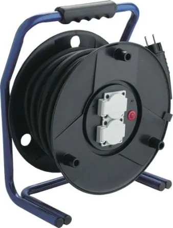 Produktfoto 1 von SAM Kabeltrommel, 25 m, 4-fach IP44 230V