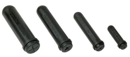 Produktfoto 1 von SAM Z Polyvinylchlorid Sicherungsabdeckung, B. 20mm L. 120 mm, No