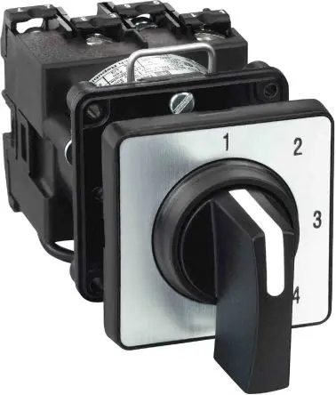 Produktfoto 1 von Schneider Electric Harmony Nockenschalter 12 A, 3-phasig, 4-Stufen Schraube, 45 °-Wurfwinkel