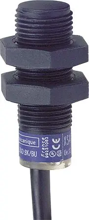 Produktfoto 1 von Telemecanique Sensors OsiSense XS M12 Induktiver Näherungssensor, Gewinderohr PnP / 200mA dc 4 mm, IP68 24 V dc