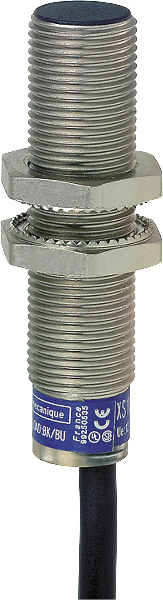Produktfoto 1 von Telemecanique Sensors XS M12 Näherungssensor Induktiv, Gewinderohr 2 mm 2-Draht 24 → 240 V ac/dc / 200 mA NO,