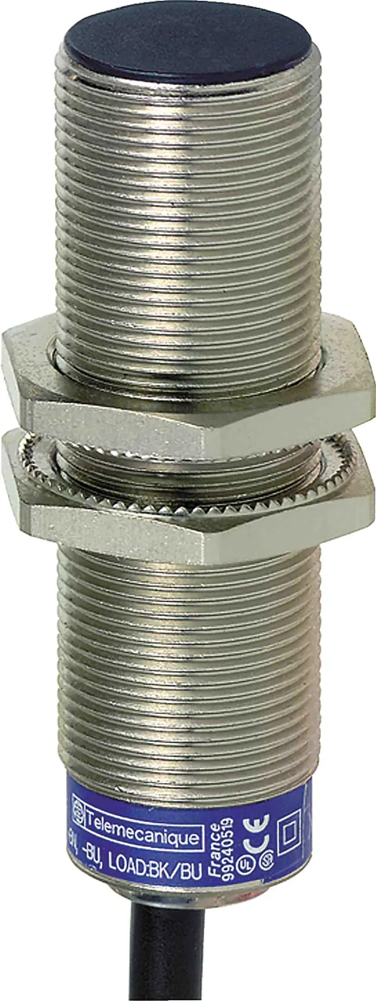 Telemecanique Sensors XS M12 Näherungssensor Induktiv, Gewinderohr 2 mm PNP 12 → 48 V DC / 200 mA NO, IP68
