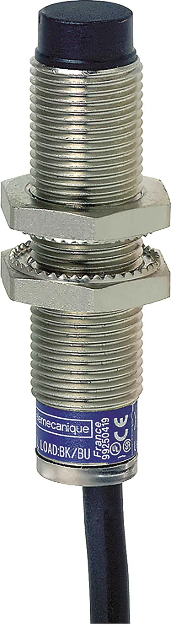 Produktfoto 1 von Telemecanique Sensors XS M12 Näherungssensor Induktiv, Gewinderohr 7 mm PNP 12 → 48 V DC / 200 mA NO, IP68, IP69K