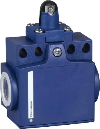 Produktfoto 1 von Telemecanique Sensors XCNT Endschalter, Rollenstößel 1 Schließer/1 Öffner, IP66, IP67, Kunststoff 240V ac 3A