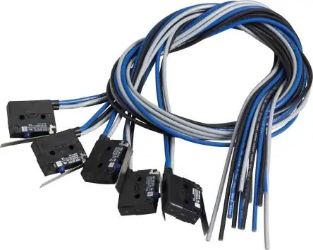 Produktfoto 1 von Telemecanique Sensors Mikroschalter, 1 Wechsler, 240 V ac, 250 V dc, 7.5A IP67 1.25N -40 °C - 105 °C