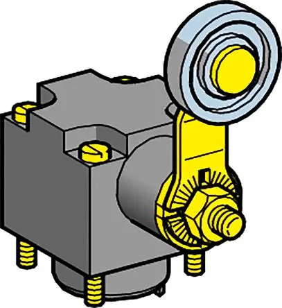 Produktfoto 1 von Telemecanique Sensors OsiSense XC Endschalter-Betätigungskopf Endschalterkopf zur Verwendung mit XCKS