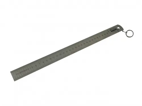 Produktfoto 1 von SAM Stahl Lineal Metrisch 200 mm x 13 mm
