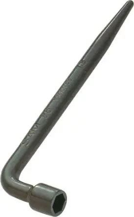 Produktfoto 1 von SAM 22 mm Pfeifenkopfschlüssel Kohlenstoffstahl, Länge 275mm