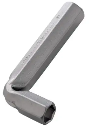 SAM 20 mm Pfeifenkopfschlüssel Kohlenstoffstahl, Länge 152mm