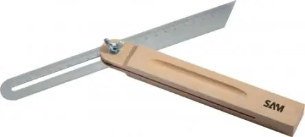 Produktfoto 1 von SAM Verstellbarer Winkel Metrisch, 260 mm x 17 mm, 1 Einheiten