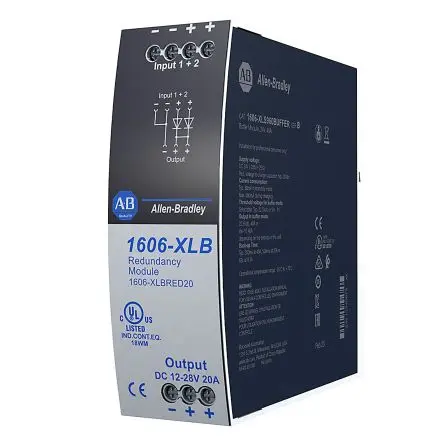 Produktfoto 1 von Allen Bradley 1606 Netzteil-Redundanzmodul für 1606-XL