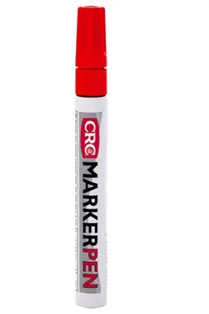 Produktfoto 1 von CRC Markierstift, Farbe, 3 mm, Rot, Spitzenform: Kugel