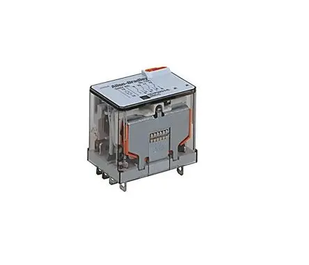 Produktfoto 1 von Allen Bradley 700-HF Relais ohne Verriegelung 24V dc Spule 4-poliger Schließer 12A 490 Ω 1.3 W