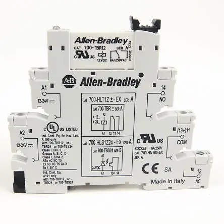 Produktfoto 1 von Allen Bradley 700-HL Schnittstellen-Relaismodul 24V dc DIN-Hutschiene