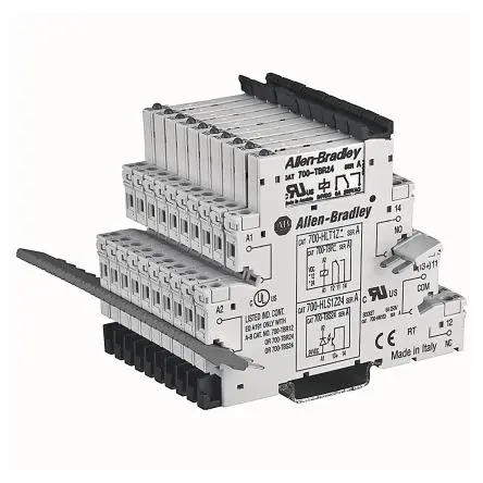 Produktfoto 1 von Allen Bradley 700-HLS Schnittstellen-Relaismodul 24V dc DIN-Hutschiene