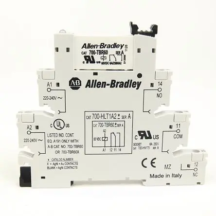 Produktfoto 1 von Allen Bradley 700-HL Schnittstellen-Relaismodul 24V ac/dc DIN-Hutschiene