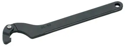 Produktfoto 1 von SAM Ventilhaken-Schlüssel, 20 mm - 35 mm, Brüniert, Länge 135 mm