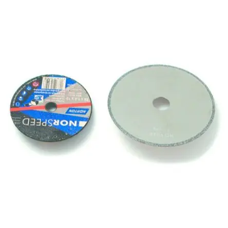 Produktfoto 1 von SAM Aluminiumbeschichtet Schleifscheibe Trennscheibe Ø 76 mm