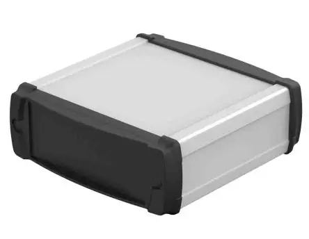 Produktfoto 1 von Bopla BOS-Ecoline; Universalgehäuse; Aluminium; Silber IP40 Breite 100 mm Höhe 42 mm Länge 120 mm