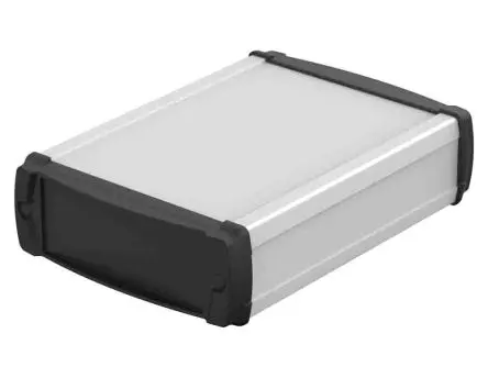 Produktfoto 1 von Bopla BOS-Ecoline; Universalgehäuse; Aluminium; Silber IP40 Breite 150 mm Höhe 42 mm Länge 120 mm
