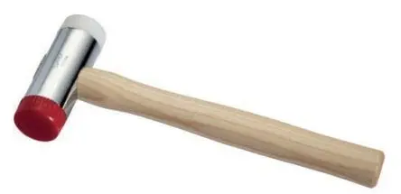 Produktfoto 1 von SAM Schonhammer aus Verchromter Stahl 400 g Eschenholz-Stiel 275mm