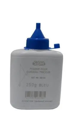 Produktfoto 1 von SAM Schlagschnur inkl. mit blauem Kreidepulver
