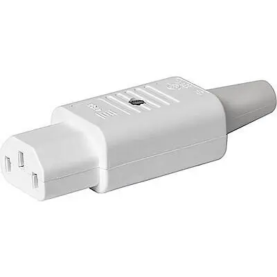 Produktfoto 1 von Schurter 4781 IEC-Steckverbinder C13, 250V, Gerade Buchse, Kabel 15A mit 87.5 x 62 mm Sicherung
