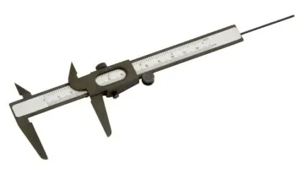 Produktfoto 1 von SAM 120 mm Analog Nonius Metrisch, Zoll Messschieber