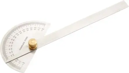 Produktfoto 1 von SAM Nonius Metrisch Winkelmesser 150 mm Schmiege