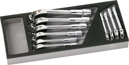 Produktfoto 1 von SAM 10 Pieces, 8 to 21 mm Sechskant Pfeifenkopfschlüssel