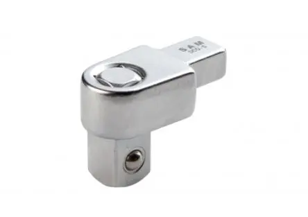 Produktfoto 1 von SAM, 9 x 12 mm Gabelschlüsseleinsatz Endkappe, Chrom, 43 mm
