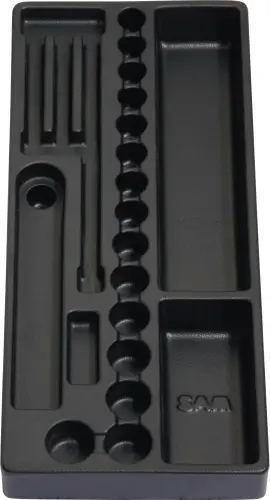 Produktfoto 1 von SAM Auffangwanne ABS, 50 g, W 180 mm L 405 mm H 40 mm