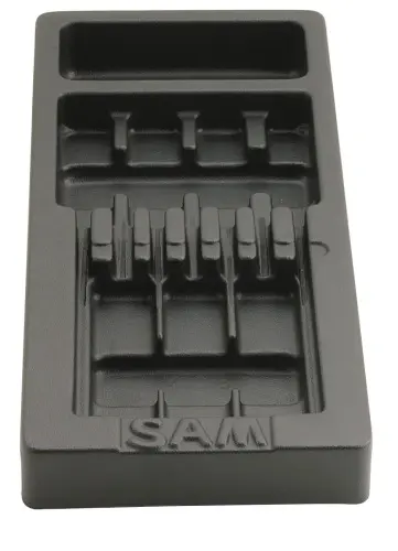 Produktfoto 1 von SAM Auffangwanne ABS, 50 g, W 180 mm L 405 mm H 40 mm