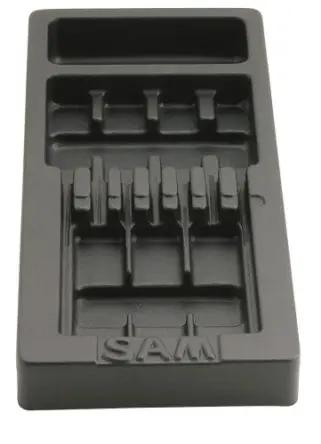 Produktfoto 1 von SAM Auffangwanne ABS, 50 g, W 180mm L 405 mm H 40 mm