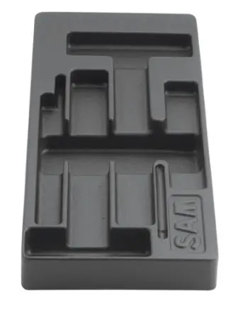 Produktfoto 1 von SAM Auffangwanne ABS, 50 g, W 180mm L 405 mm H 40 mm