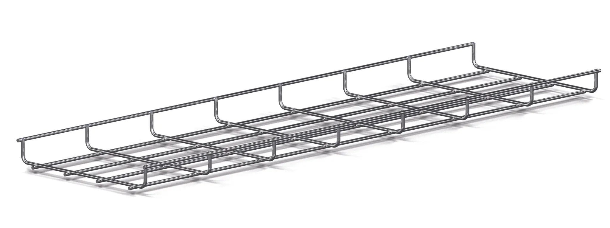 Produktfoto 1 von RS PRO Kabelrinne, T. 30 mm x 100 mm x 3 m Edelstahl 304