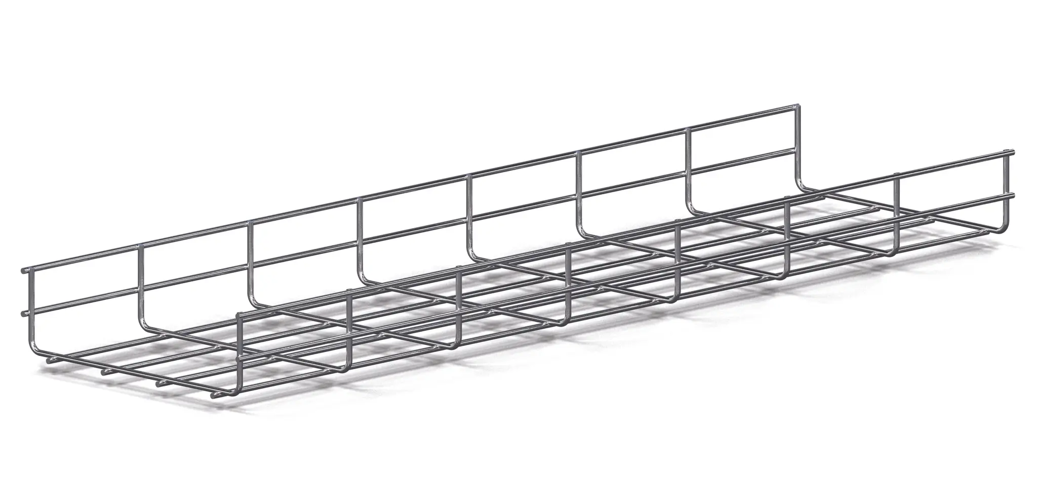 Produktfoto 1 von RS PRO Kabelrinne, T. 60 mm x 60 mm x 3 m Edelstahl 304