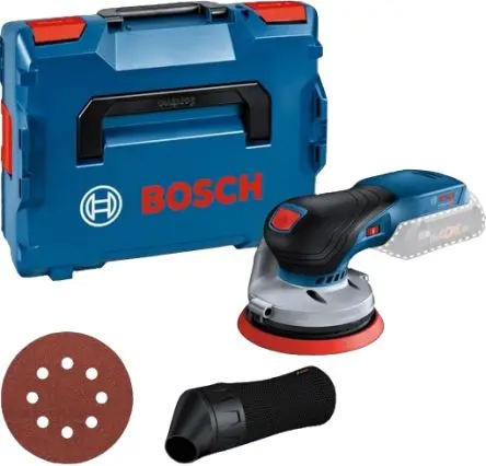 Produktfoto 1 von Bosch GEX 18V-125 GEX 18V-125 Schnurlos-, 125 mm Schleifplatte, 2.5 mm Schwingkreis-Ø