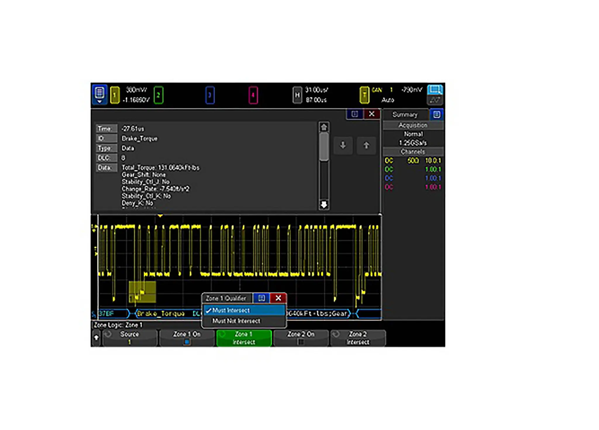Produktfoto 1 von Keysight Technologies Oszilloskop-Software, Softwarepaket für die Automobilindustrie für 3000A 7.4