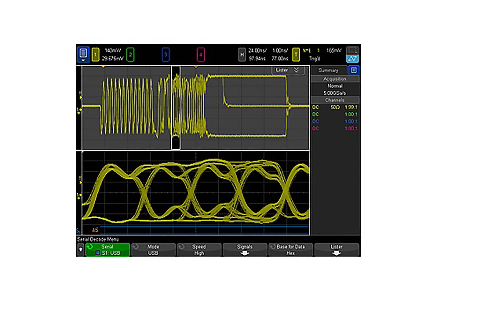 Produktfoto 1 von Keysight Technologies Oszilloskop-Software, USB 2.0 Triggerung und Analyse 7.4