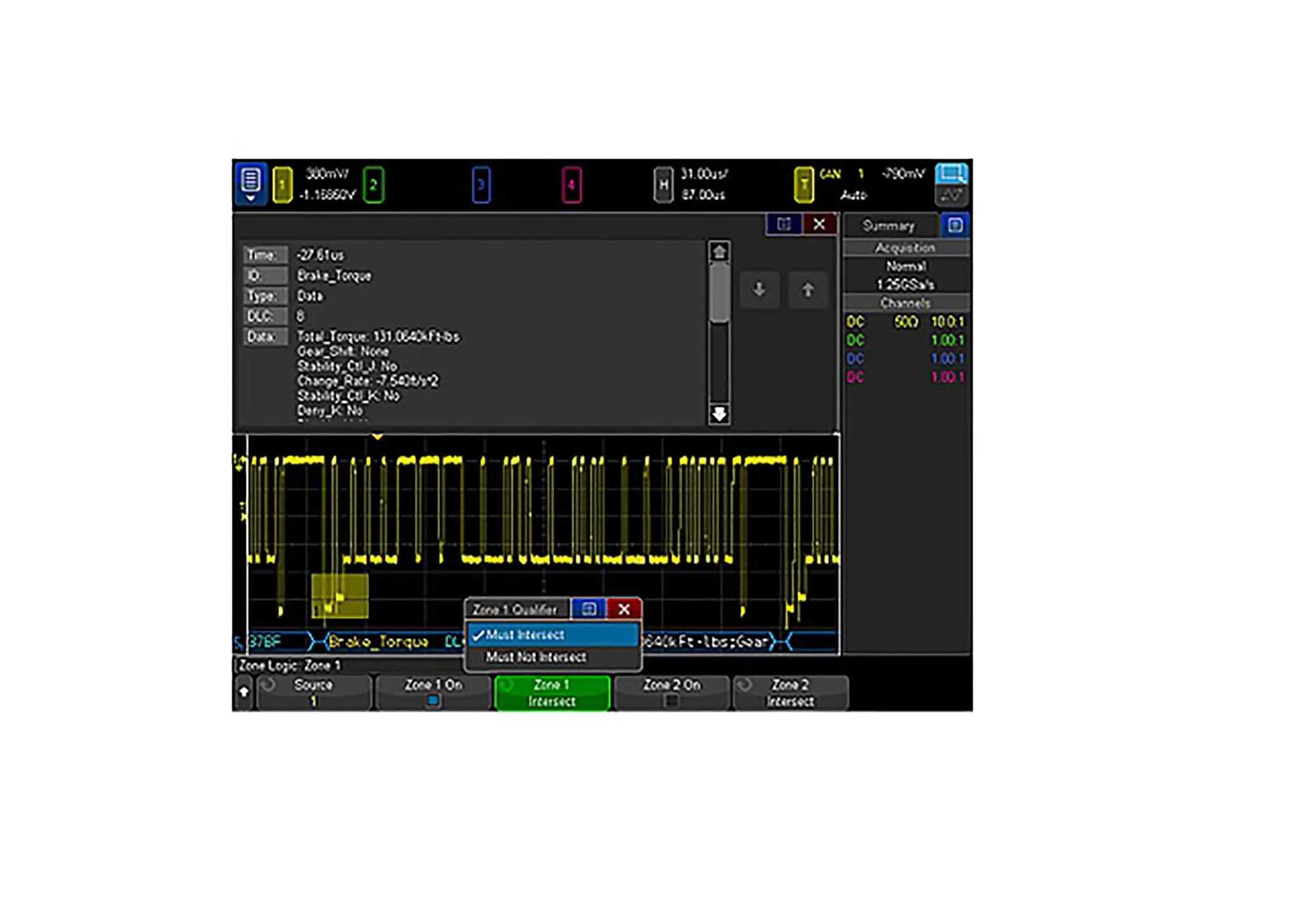 Produktfoto 1 von Keysight Technologies Oszilloskop-Software, Softwarepaket für die Automobilindustrie 7.4