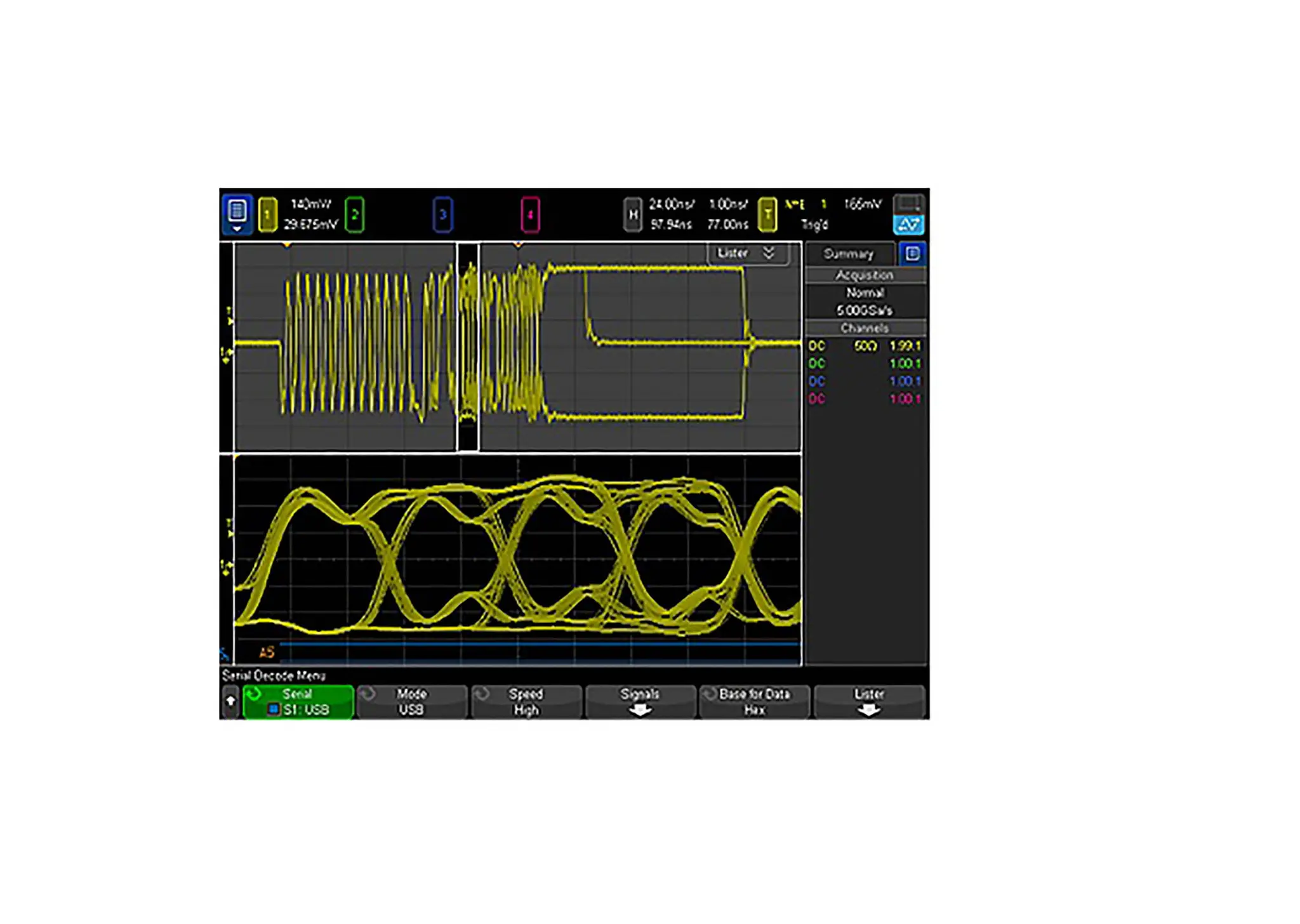 Produktfoto 1 von Keysight Technologies Oszilloskop-Software, USB 2.0 Triggerung und Analyse 7.4