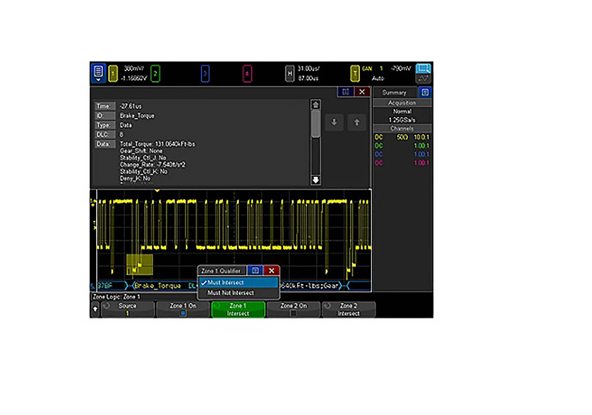 Produktfoto 1 von Keysight Technologies Oszilloskop-Software, Softwarepaket für die Automobilindustrie für P9240 7.4