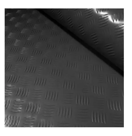 Produktfoto 1 von RS PRO PVC Rolle Rutschfester Bodenbelag Schwarz, Stärke 2mm L 10m, B 2m