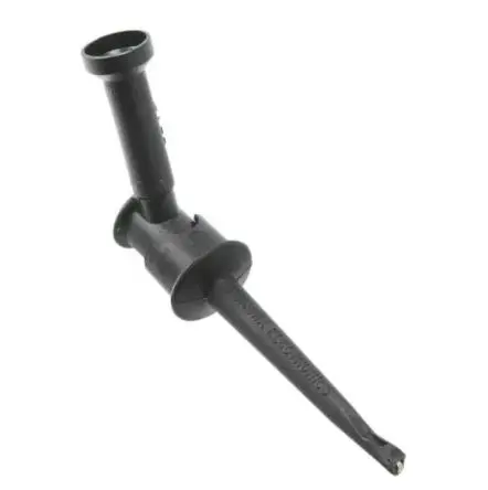 Produktfoto 1 von Pomona 4.2 mm Hakenklemme Schwarz 5A, Gold Spitze 3 mm, 60V dc